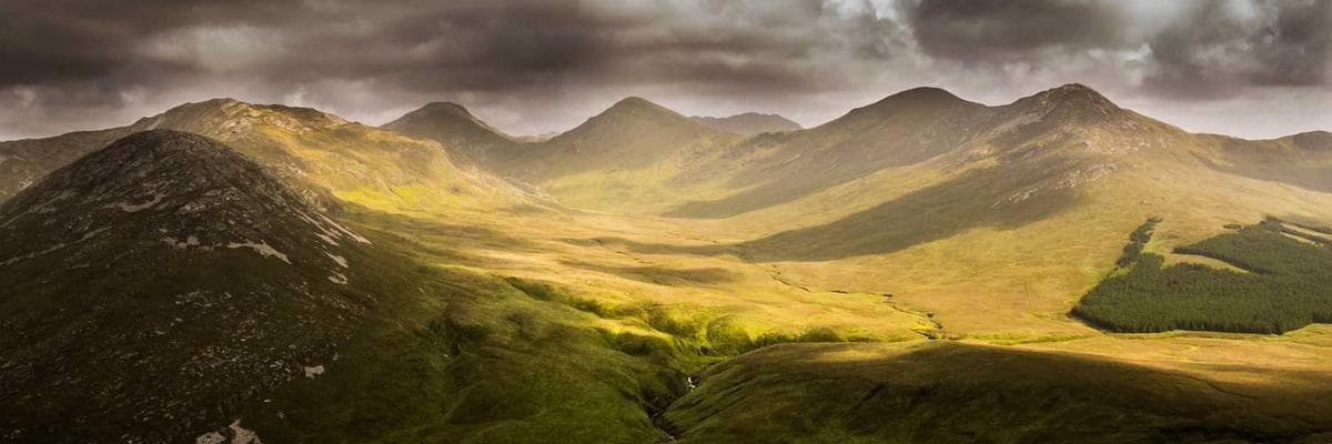 A modern office space with developers collaborating.